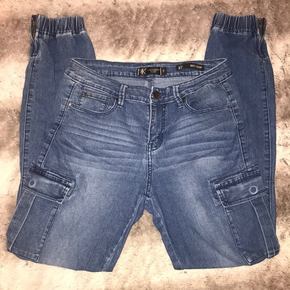 KARDASHIAN JEAN JOGGERS
